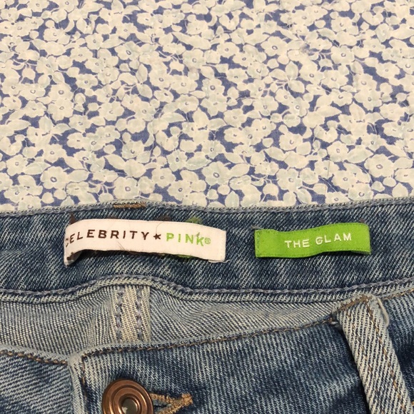 Celebrity Pink Light Wash The Glam Skinny Ankle Jeans Size: 27 - Picture 6 of 7